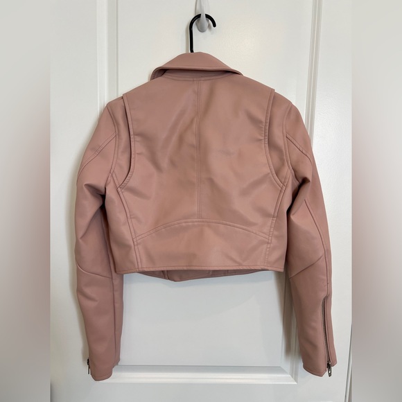 BLANK NYC Mauve Chalk Jacket Size Small $128 NWOT - Picture 11 of 14